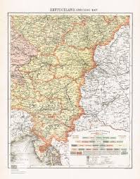 Das land italien befindet sich auf dem kontinent europa. Neueste Karte Von Deutschland Der Schweiz Und Ober Italien In 4 Blattern Separates Sudostliches Blatt Grosse Landkarte Von Norddeutschland Von Ohmen Im Norden Bis Triest Und Istrien Im Suden Altkolorierter Stahlstich Von Feuerstein