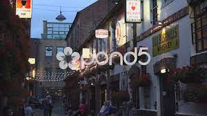 Zoom Beer Signs People Duke Of York Pub Belfast Northern Ireland Stock Footage Ad People Duke York Zoom York Pubs Beer Signs Duke Of York