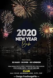 22 best free flyer psd templates 2020 18 oct 2016. New Year 2020 Night Psd Flyer Template Free Download
