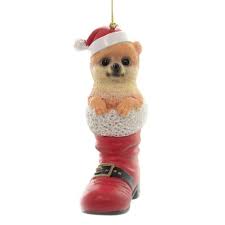 Check spelling or type a new query. Holiday Ornaments 4 75 Pomeranian In Santa Boot Pet Parade Tree Ornaments Target
