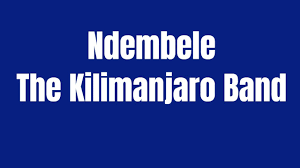We did not find results for: The Kilimanjaro Band Ndembele Youtube