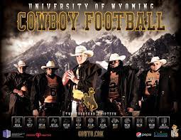 2013 Football Schedule Poster Page 4 Sports Logos Wyoming Football Wyoming Cowboys Football Football Poster