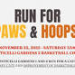 Run for Paws & Hoops by Ponticelli Gardens 1 and 2 event image