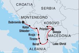 Are you looking for the kosovo map? The Western Balkans Macedonia Kosovo Albania Montenegro Croatia My Travel Notions