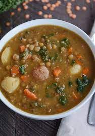 Pressure 20cooker 20smoky 20lentil 20soup Lentil Potato Soup Pressure Cooker Lentils Pot Recipes