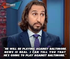 Nick Wright broke the news