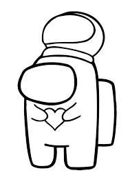 Crewmates can win by completing all tasks or discovering and voting the impostor off the ship. Cute Character With A Heart Razukraski Com
