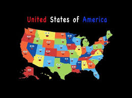 50 States Song For Kids 50 States And Capitals For Children Usa 50 States Youtube