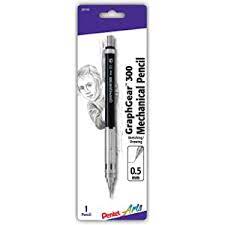 Lamy logo matt black mechanical pencil. Amazon Com Mstrsktch Mechanical Drawing Pencils For Artists Set 9pc Black Canvas Office Products