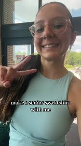 decided to be one of those girls today 😃#senioryear #seniorsweatshirt...