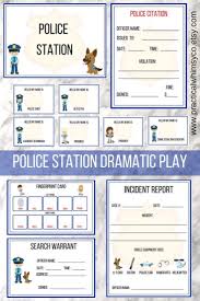 Pretend Police Officer Instant Download Police Badge Etsy Dramatic Play Dramatic Play Printables Dramatic Play Preschool
