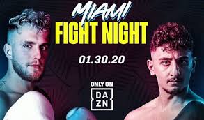 Acefamily #jakepaul austin mcbroom is challenging jake paul to a wrestling match. Jake Paul Sets Second Boxing Match With Gamer Anesongib Streaming On Dazn From Miami Tubefilter