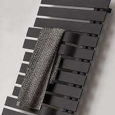 antraciet zwarte badkamer radiator zwarte badkamer badkamer radiator handdoek houder badkamer