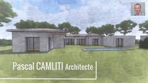 Tous les exemples qui vous permettront de dessiner le plan de votre maison. Plan De Maison En U Moderne N 180 Architecte Paca L Architecture Sous Toutes Les Coutures