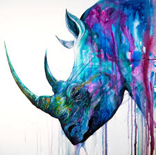 Pallas Exhibition Pre Sale Marc Allante Art Limited Edition Prints Rhino Art Art Animal Paintings