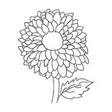 1500 x 1937 file type: Coloring Pages Dahlia Coloring Pages