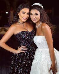 صور النجوم في حفل زفاف المذيعة ألين وطفة مجلة هي strapless dress formal cool girl formal dresses