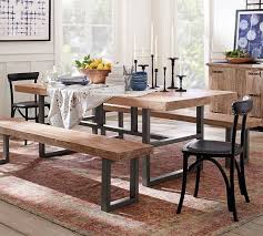 Griffin Reclaimed Wood Fixed Dining Table Potterybarn Diningroom Dining Room Design Reclaimed Wood Dining Table Dining Room Remodel