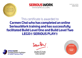 This is the gold standard of lego serious play facilitation training and teaches so much more than just working with bricks. Erste Ausbildung Zum Lego Serious Play Online Facilitator