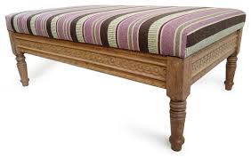 Maybe you would like to learn more about one of these? Striped Kilim Ottoman Traditional Footstools And Ottomans By Design Mix Furniture Houzz