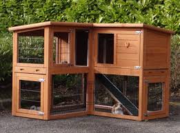 Moderner Winterfester Kaninchenstall Mit 2 Etagen Kaninchenstall Kaninchen Kaninchenstall Selber Bauen