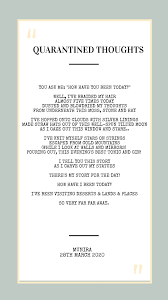 Poems While Under Lockdown Poetry Prompts Thoughts Inspirational Poems