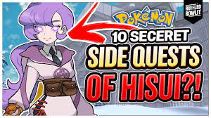 10 SECRET & HIDDEN Side Quests in Pokemon Legends Arceus You Should Do -  YouTube