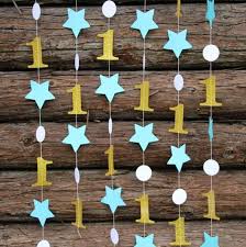 Diy Birthday Decoration Ideas At Home For Baby Boy Festive Garlands Frugal Ideas For Making Beautiful Home Decorations Diy 1st Birthday Decorations 1st Birthday Decorations Paper Garland