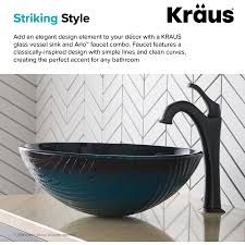kraus 17 inch nature vessel sink with