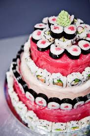 Ckm Interiors August 2010 Sushi Cake Wedding Cake Alternatives Sushi