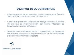Cuando existan límites dudosos de las entidades territoriales, el ministerio de minas y energía o quien haga sus veces en materia de fiscalización, determinará el porcentaje de participación en regalías y compensaciones a aplicar a cada. Tema Decreto 1072 Del 2015 Y Sus Implicaciones En Seguridad Y Salud En El Trabajo Ponente Lina Maria Sierra Mejia Ppt Descargar