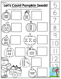 In our kindergarten area, you will find a wide range of free kindergarten math activities and worksheets for your child to enjoy. October Fun Filled Learning Resources Worksheets For Kids Kindergarten Math Cut And Paste Kindergarten Math Worksheets Cut And Paste Worksheets Comparing Integers Definition Best Math Software For College Sequence Math Grade 10