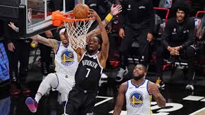 Get the latest brooklyn nets news, scores, rosters, schedules, trade rumors and more on the new york post. Kevin Durant Returns With 22 Points As Brooklyn Nets Rout Golden State Warriors In Nba Season Opener Tsn Ca