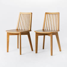 The sunset trading country grove windsor dining arm chair features an uncomplicated and universal design. Threshold Designed W Studio Mcgee2pk Linden Modified Windsor Wood Dining Chair Natural Threshold Designed With Studio Mcgee Dailymail