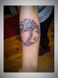 Modele tatouage interieur poignet et main arbre de vie. Arbre De Vie Prenoms Et Initiale Et Tattoo Never Die Facebook