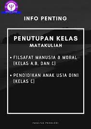 Filsafat untuk psikologi fakultas fakultas psikologi masyhar, ma program studi program studi. Penutupan Kelas Matakuliah Filsafat Manusia Moral Dan Pendidikan Anak Usia Dini Fakultas Psikologi Terbaik Di Sumatera Utara