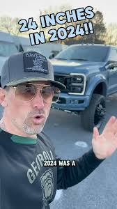 2024 is the year of 24 INCHES! Ford F-450 AZURE GRAY Custom SUPER DUTY