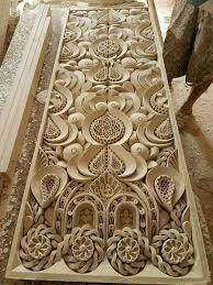 Pin By Ali Laggoun On جمال الأرابيسك والمقرنصات والزخرفة الإسلامية Wood Carving Art Door Design Wood Wood Carving Furniture