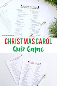 Do you know the secrets of sewing? Christmas Carol Opposites Game