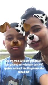 🥹 #verydemure #grandma #grandson #loveher #memories #family #missher  #cancersucks #demure