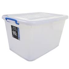 Keep your rugs and horsey equipment cleanly stored away and safe from vermin and dampness with a heavy duty stackable storage container. 2 X Large 42 Litre Heavy Duty Clear Plastic Storage Box Stackable Boxes Container With Locking Clip Lid Wheels Baskets Bins Home Garden Store Arcadiawinds Com