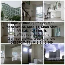 757 sq.ft., facilities:swimming pool,24 hour security. Plaza Azalea Seksyen 14 Shah Alam Photos Facebook