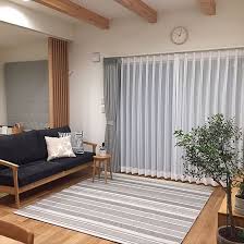 リビング 夏用ラグ 住友林業 レムノス時計 時計 などのインテリア実例 2017 05 31 22 07 20 roomclip ルームクリップ インテリア リビング 夏 インテリア 実例