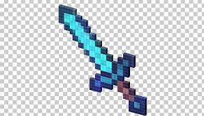 Minecraft Pocket Edition Thinkgeek Minecraft Next Generation Diamond Sword Thinkgeek Minecraft Foam Sword Video Game Png Foam Sword Think Geek Pocket Edition