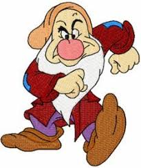 Grumpy Machine Embroidery Design Machine Embroidery Design Www Embroideres Com Disney Cartoon Characters Disney Drawings Disney Coloring Pages