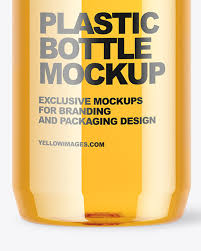 Download Clear Plastic Apple Juice Bottle Mockup In Bottle Mockups On Yellow Images Object Mockups
