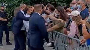 French prime minister jean castex deemed the slapping of president emmanuel macron during a walkabout an affront to democracy. Eapa5xl3ppah4m