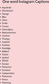 100 Three Word Caption Aesthetic Instagram 3 Word Otosection