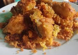 Siapkan wadah, masukkan kobe tepung tempe kriuk yang tersisa lalu tambah kan air aduk hingga rata. Resep Ayam Goreng Kremes Sederhana Untuk Jualan Resep Masakan Harian