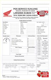 Secara umum, nota penjualan adalah bukti dari suatu transaksi jual dan / atau beli produk barang dan jasa yang dilakukan oleh penjual (seller) dengan pembeli (buyer) secara tunai. Belajar Contoh Nota Bengkel Resmi Honda Tefa Tbsm Smk Yasiha Gubug